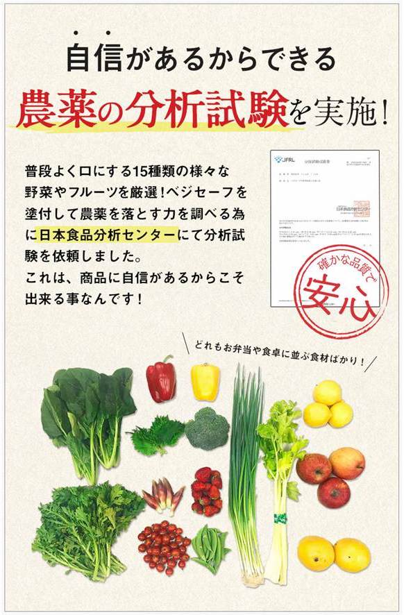 残留農薬試験