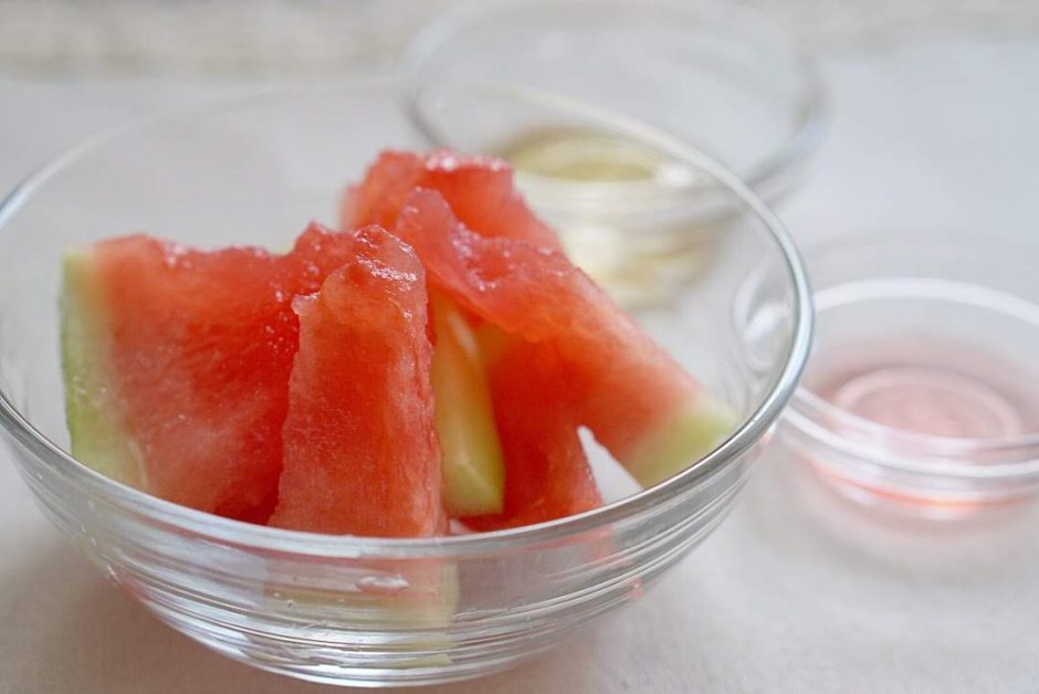 スイカライムグラニータのレシピ