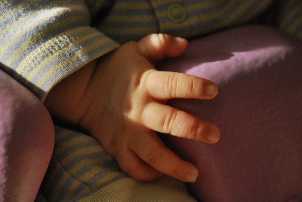 Small Baby Hands Child Cute Fingers Infant Hand