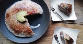 さつまいもを丸ごと使いきる! 「オーガニックさつまいものキャロブプリンケーキ」の作り方